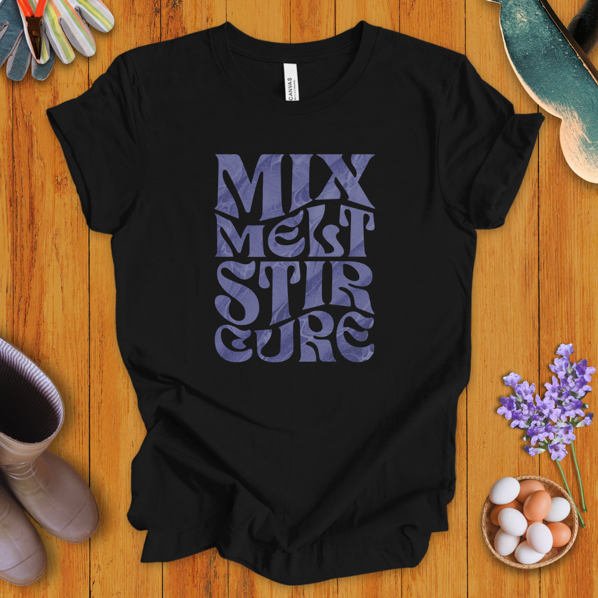 Mix Melt Stir Cure T-Shirt