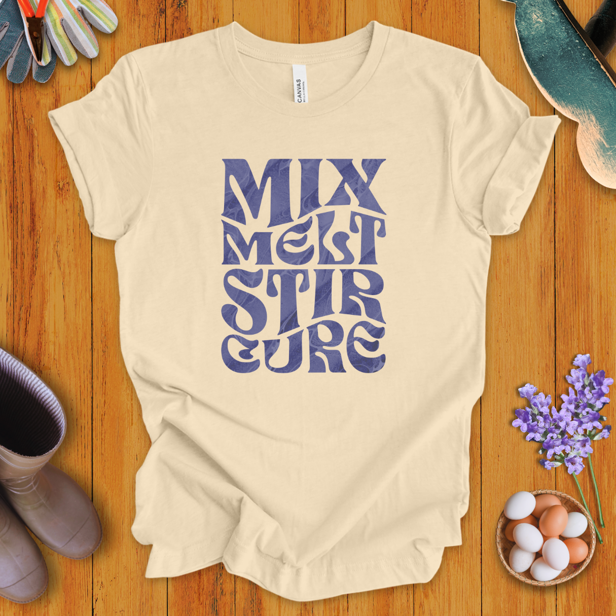 Mix Melt Stir Cure T-Shirt