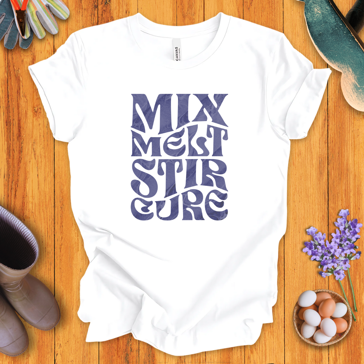 Mix Melt Stir Cure T-Shirt