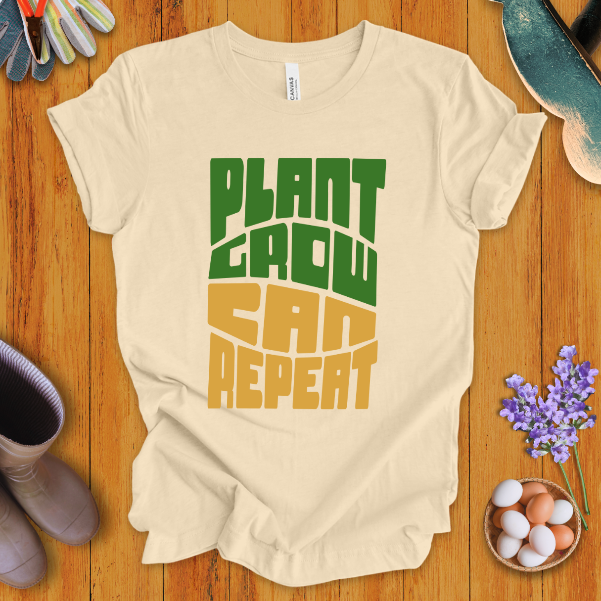 Plant Grow Can Repeat T-Shirt