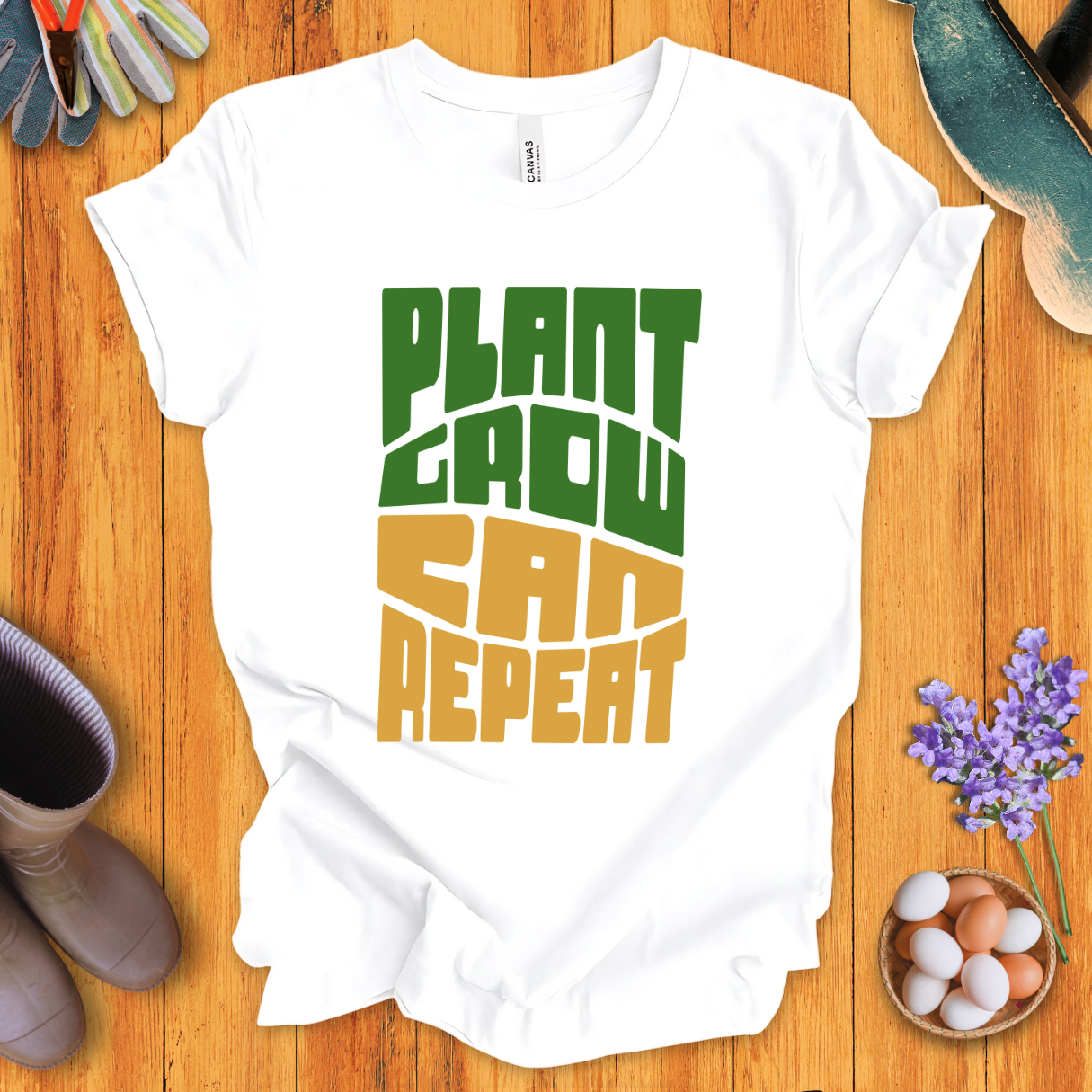 Plant Grow Can Repeat T-Shirt