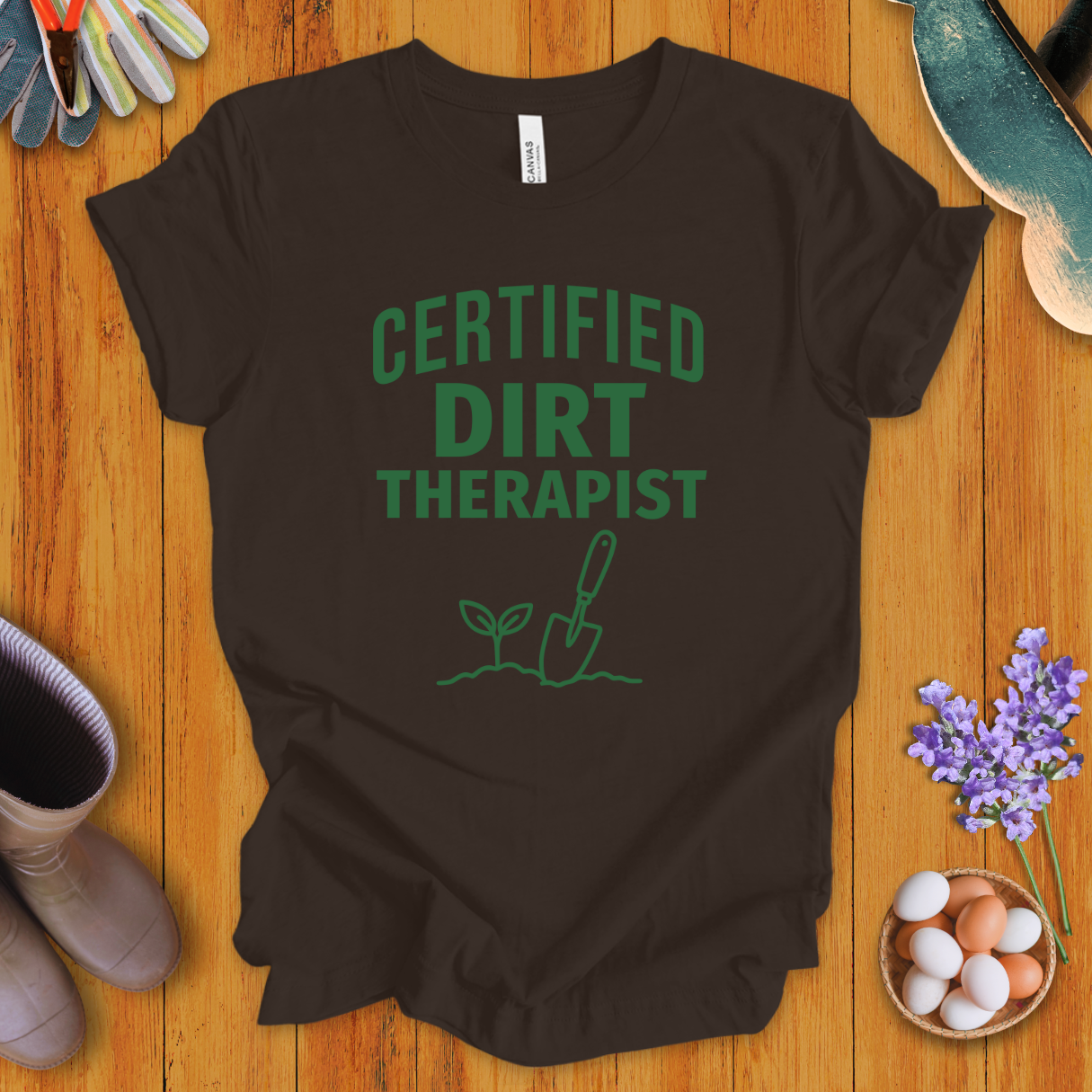 Certified Dirt Therapist T-Shirt