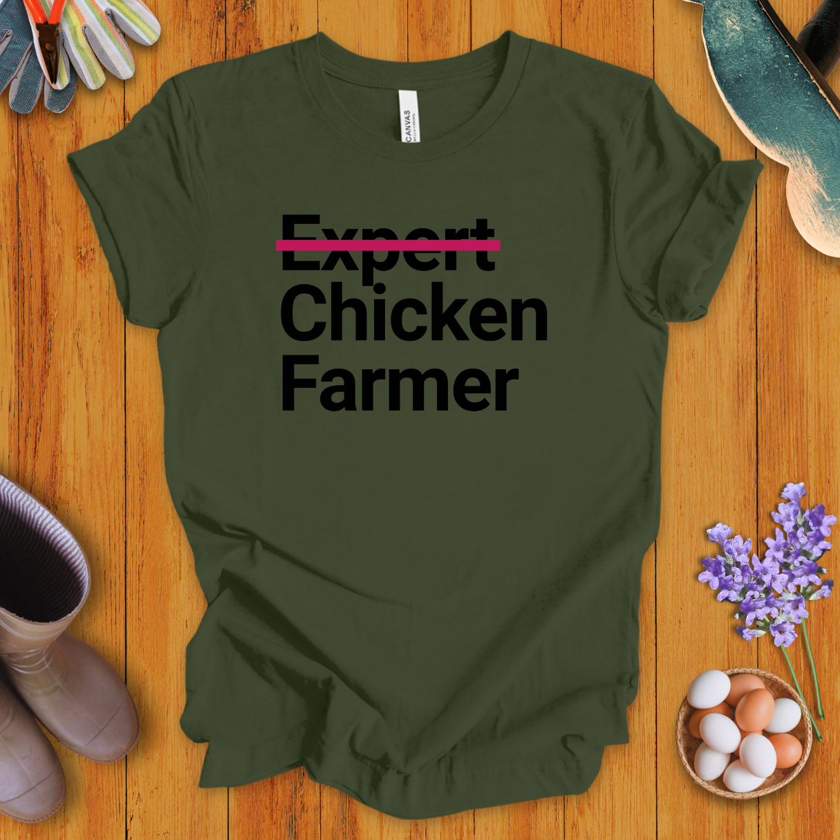 Expert Chicken Farmer T-Shirt