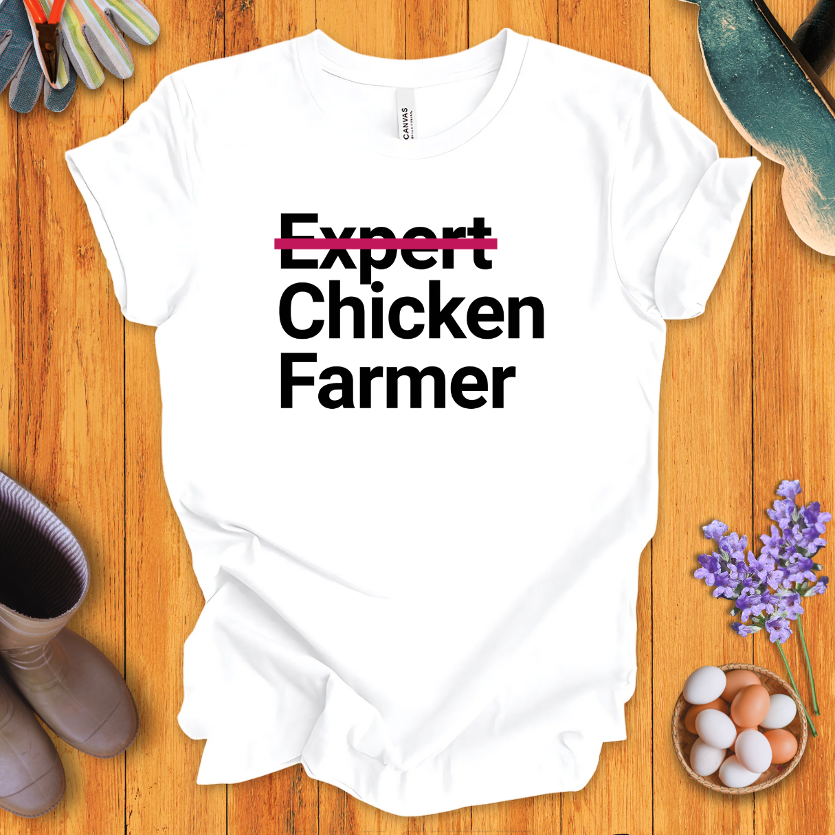 Expert Chicken Farmer T-Shirt