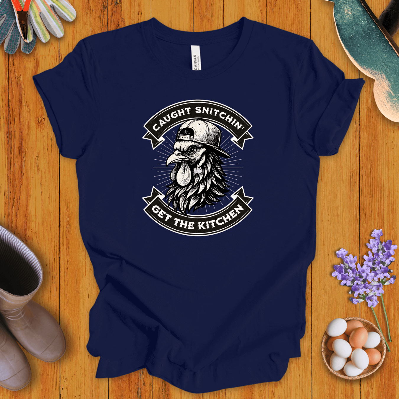 Caught Snitchin' Get The Kitchen T-Shirt