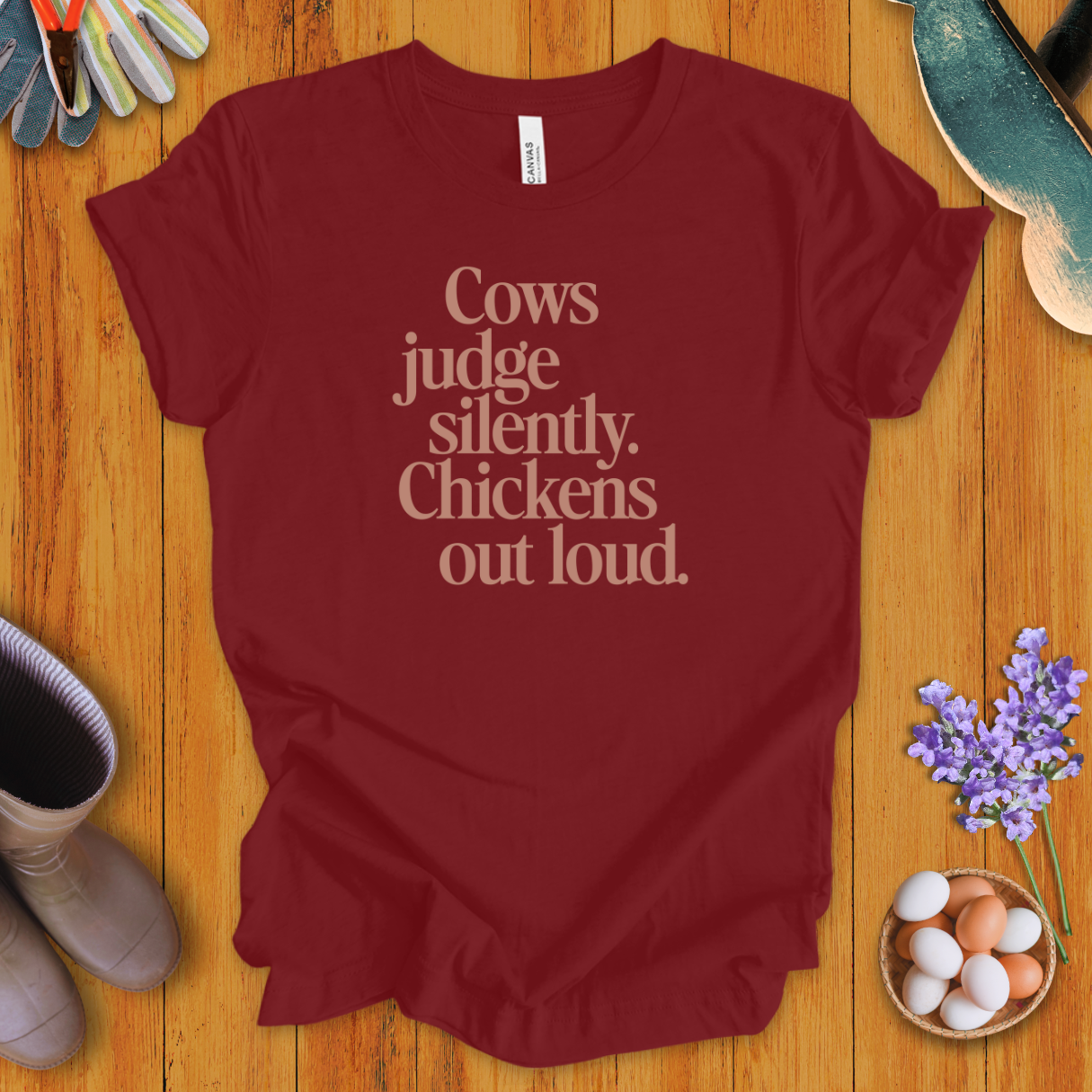 Cows Judge Silently T-Shirt