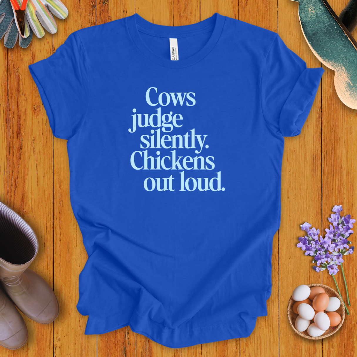 Cows Judge Silently T-Shirt