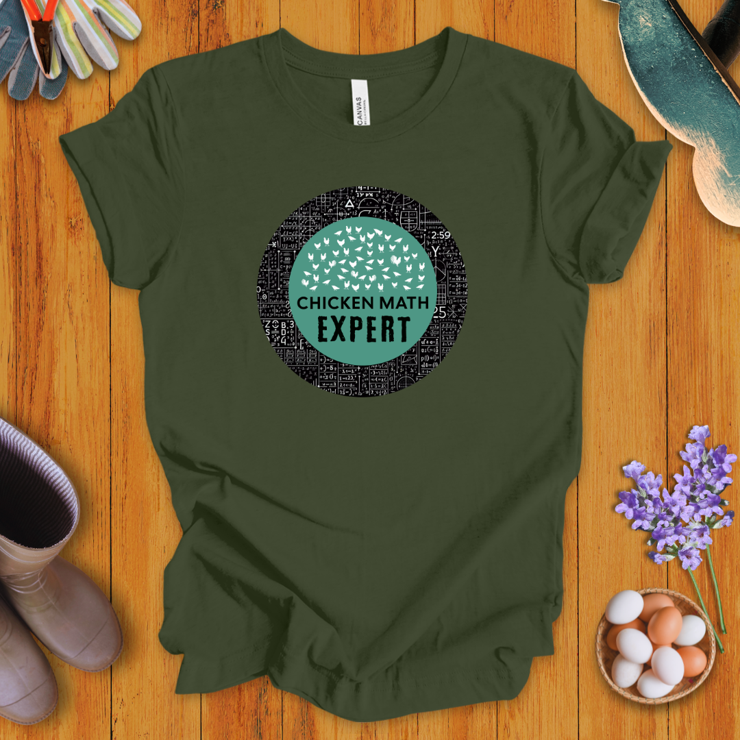 Chicken Math Expert T-Shirt