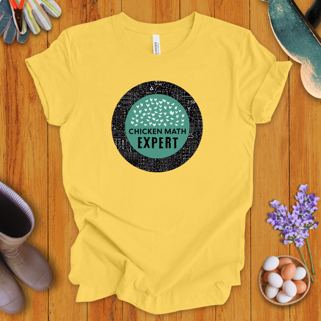 Chicken Math Expert T-Shirt