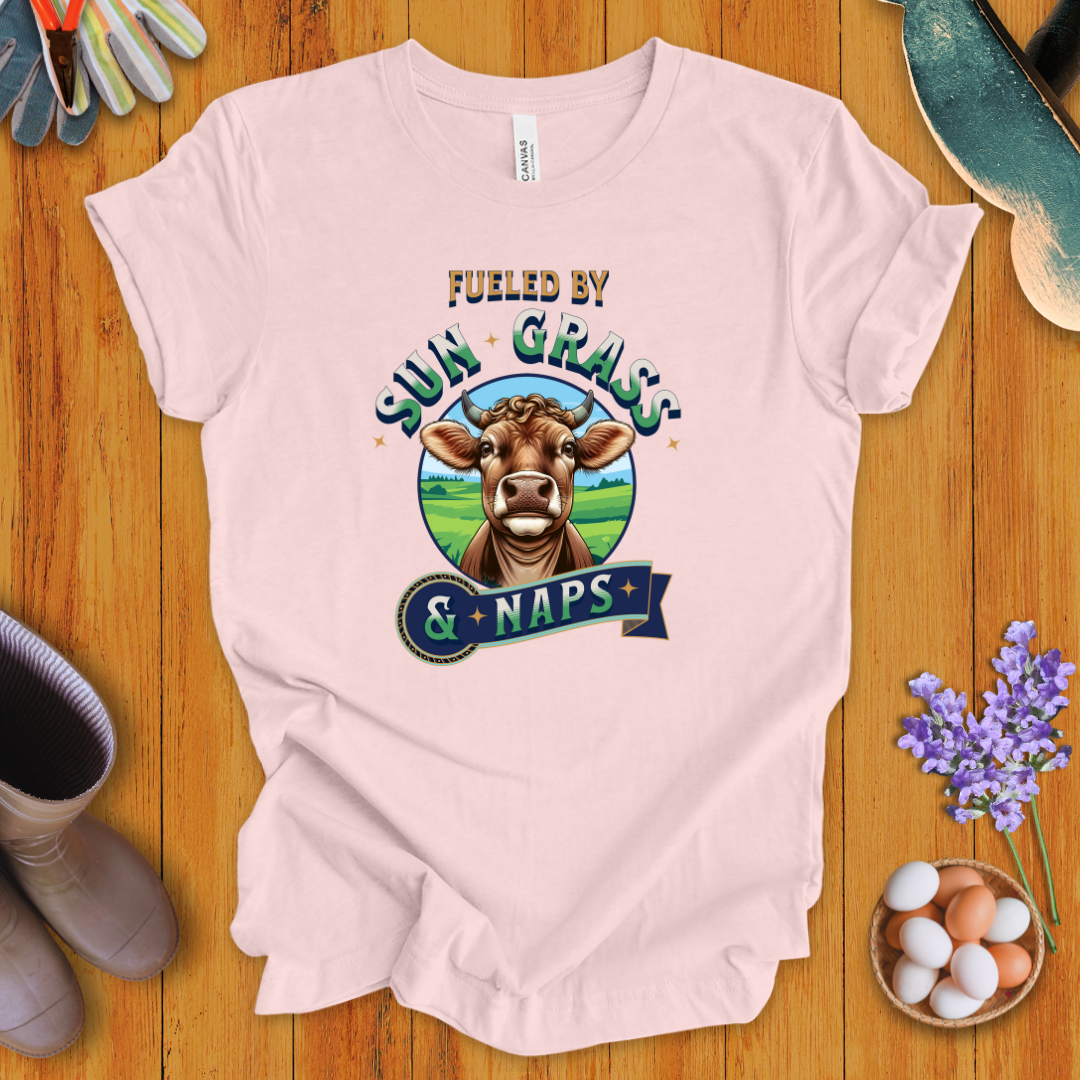 Fueled by Sun, Grass, and Naps T-Shirt