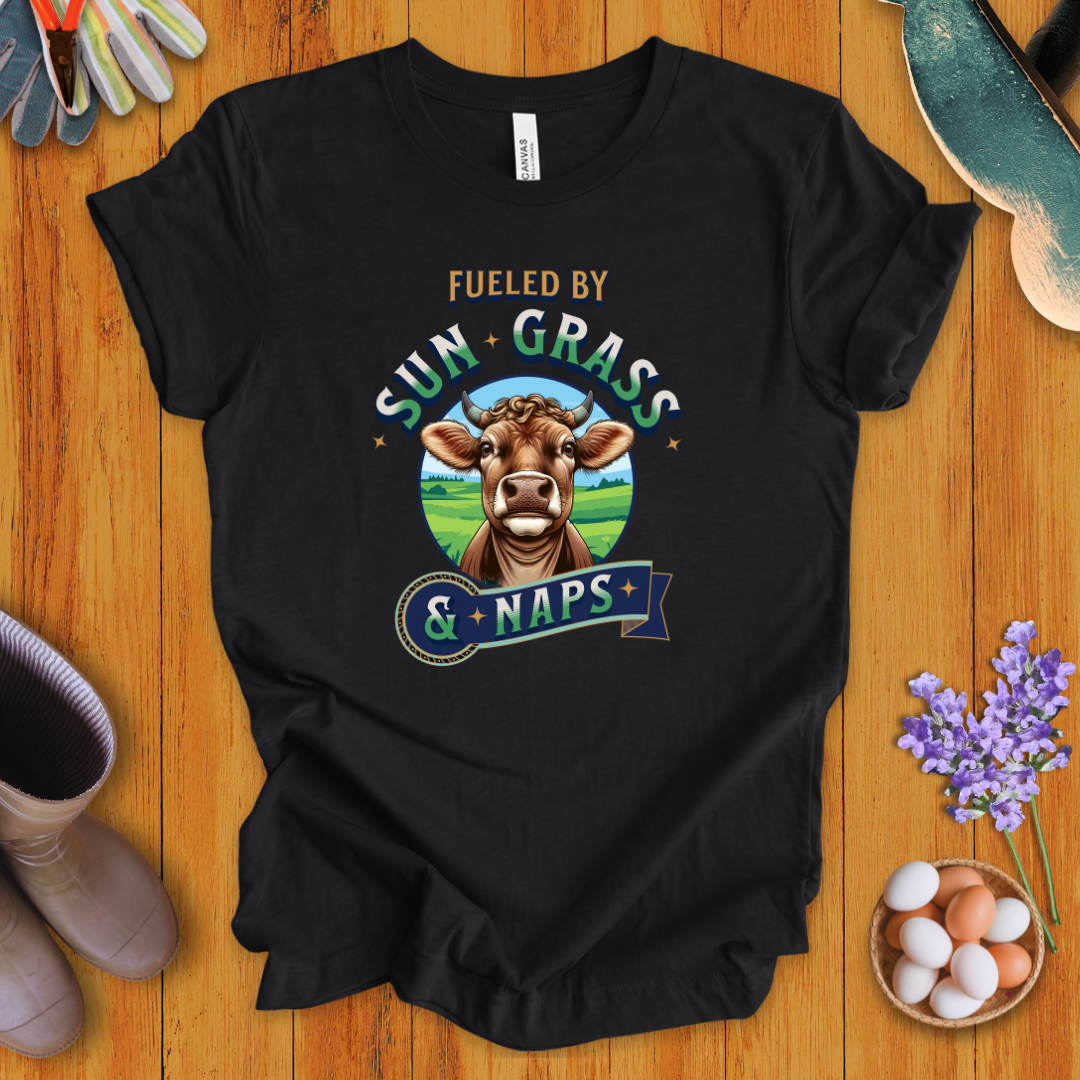 Fueled by Sun, Grass, and Naps T-Shirt
