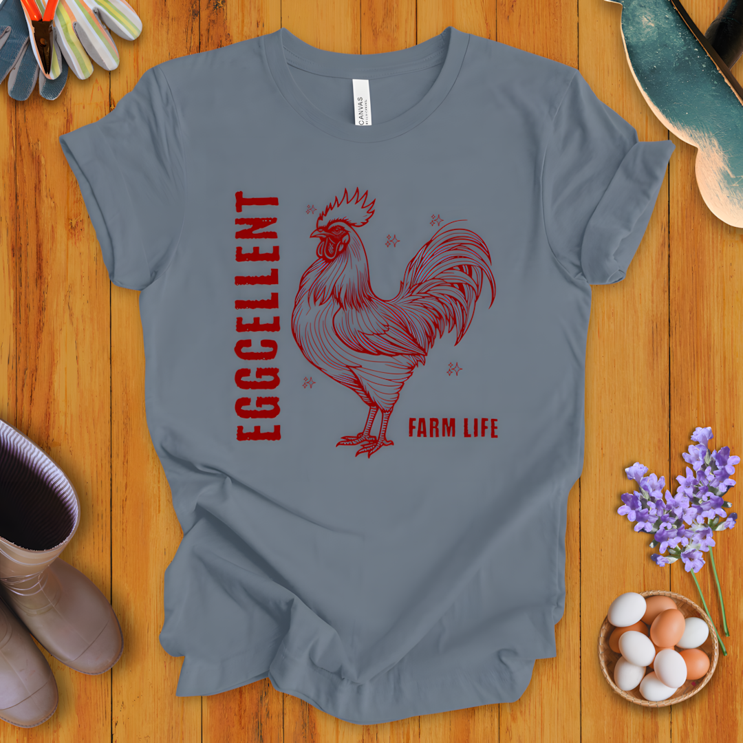 Eggcellent Farm Life T-Shirt