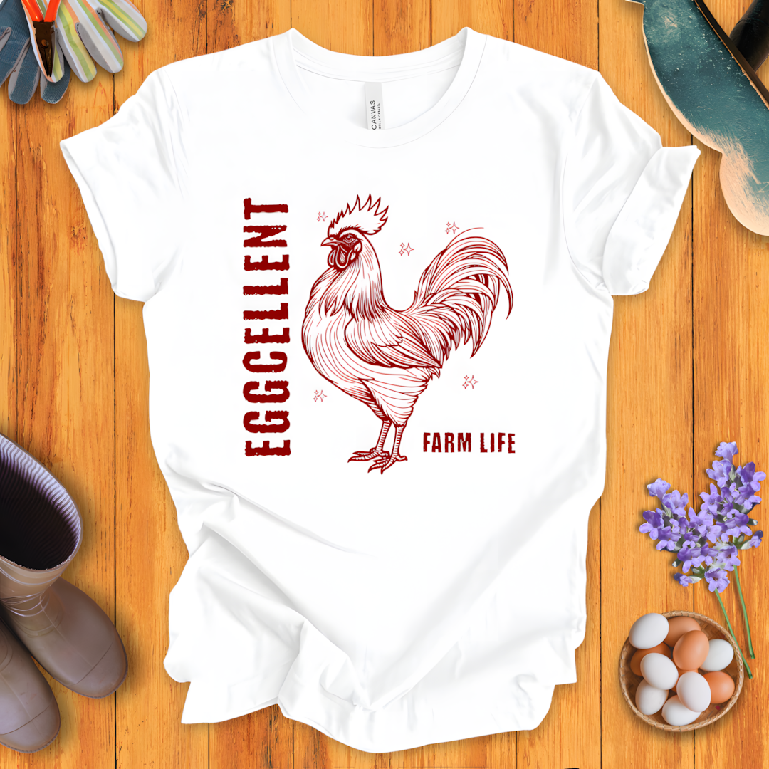 Eggcellent Farm Life T-Shirt
