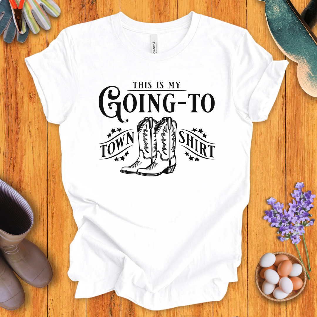 This Is My Going To Town Shirt T-Shirt