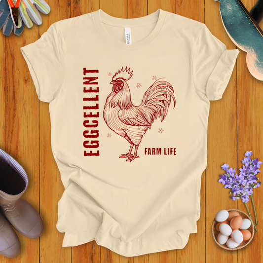 Eggcellent Farm Life T-Shirt
